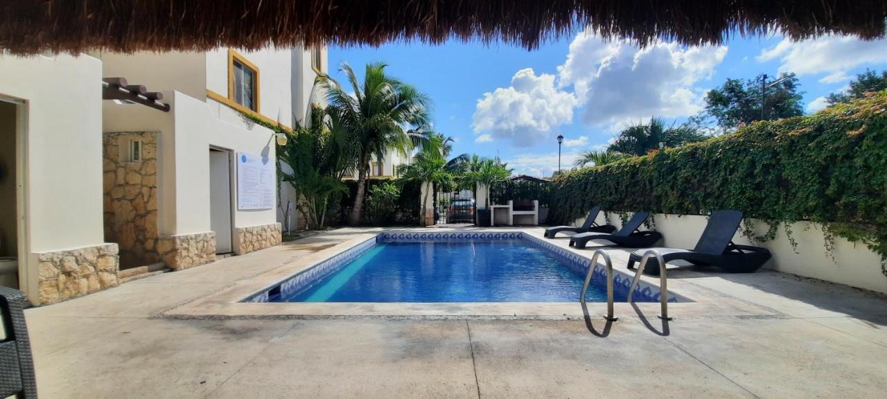 Apartamento En Fraccionamiento Privado 6 Personas, 5 Camas, Piscina Cerca De La Playa Playa del Carmen Exteriör bild