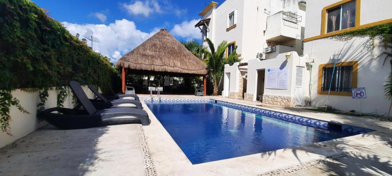 Apartamento En Fraccionamiento Privado 6 Personas, 5 Camas, Piscina Cerca De La Playa Playa del Carmen Exteriör bild